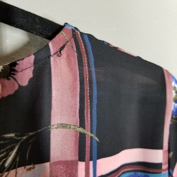 Parker | NWT Asymmetrical Lon Sleeve Dress - Picture 9 of 12